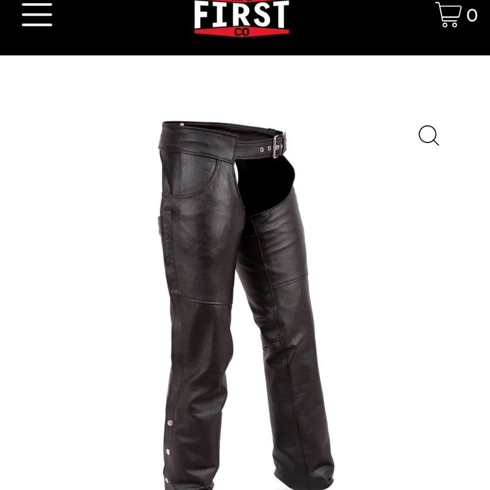 First MFG Co Rally Chaps -Women’s